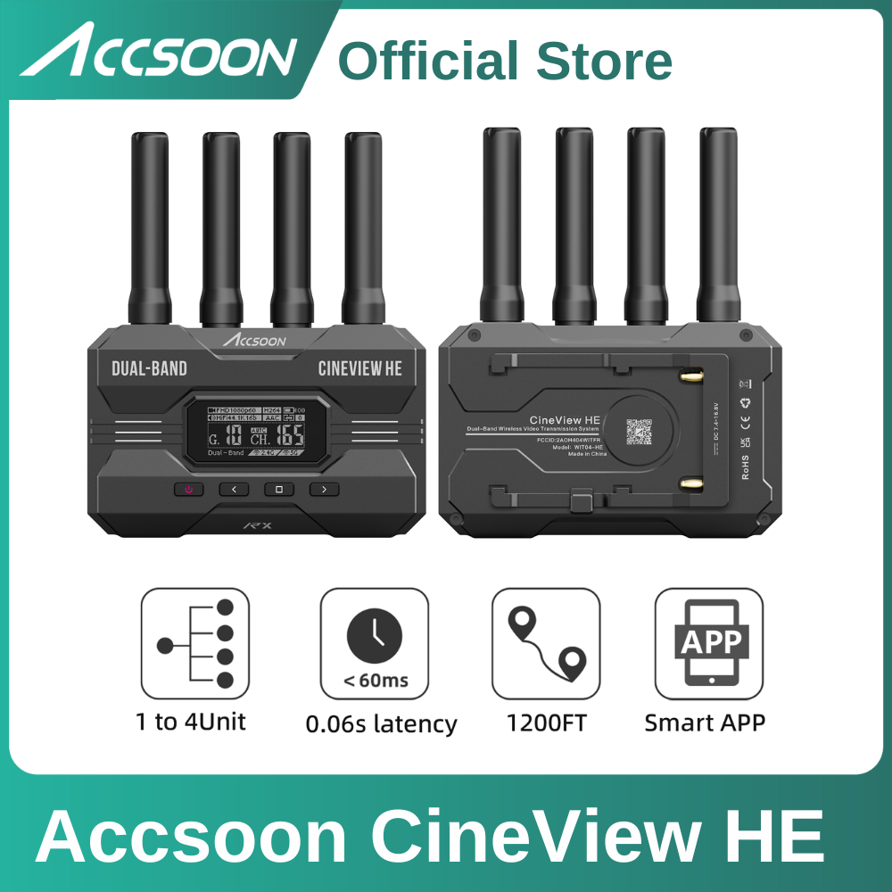 Home Cinema Wireless - Hdmi accsoon cineview er drahtlose Videokamera